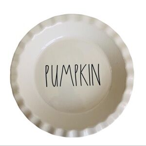 Rae Dunn Original Pumpkin Pie Dish Ceramic